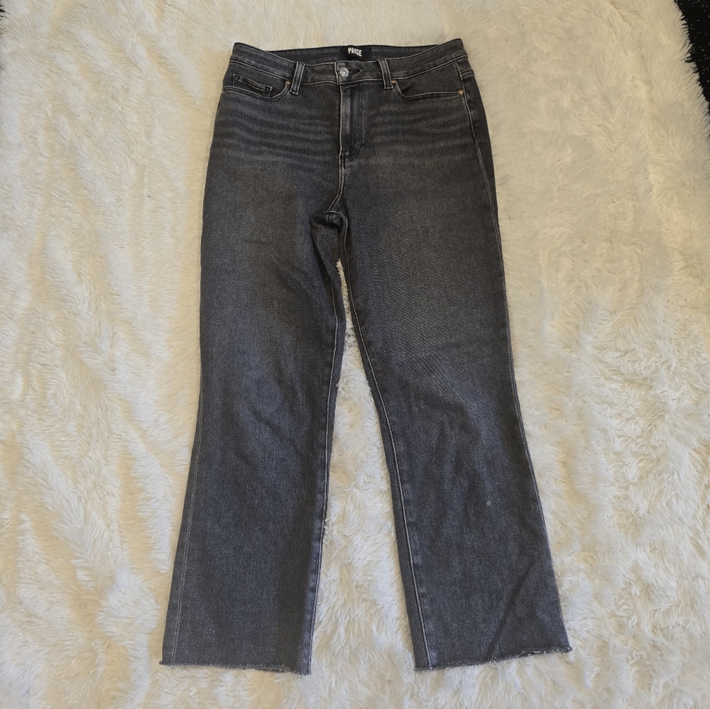 PAIGE Cindy Straight Leg Ankle Jean. Size 30. EUC.